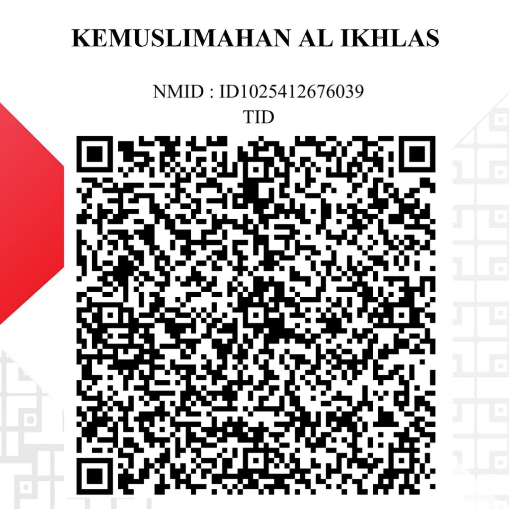 QRIS Kemuslimahan Masjid Al Ikhlas