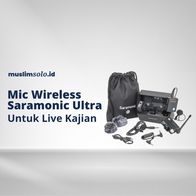 Saramonic Ultra Wireless Mic for Islamic Studies